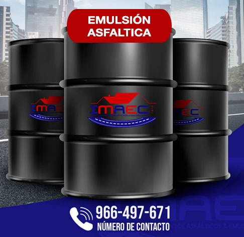 emulsión asfaltica